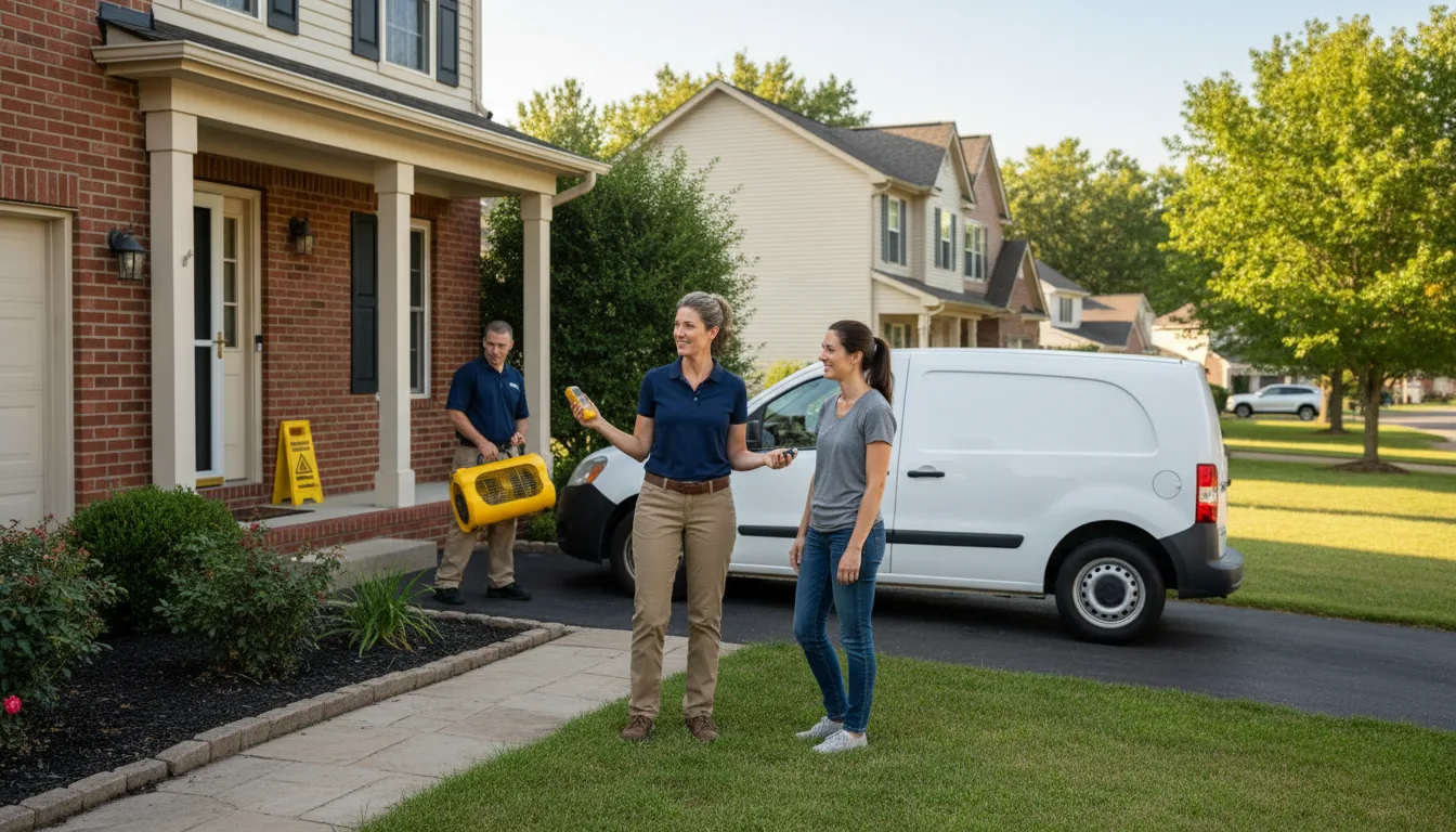 Water restoration image for Emergency Water Damage Restoration in Exchange, WV